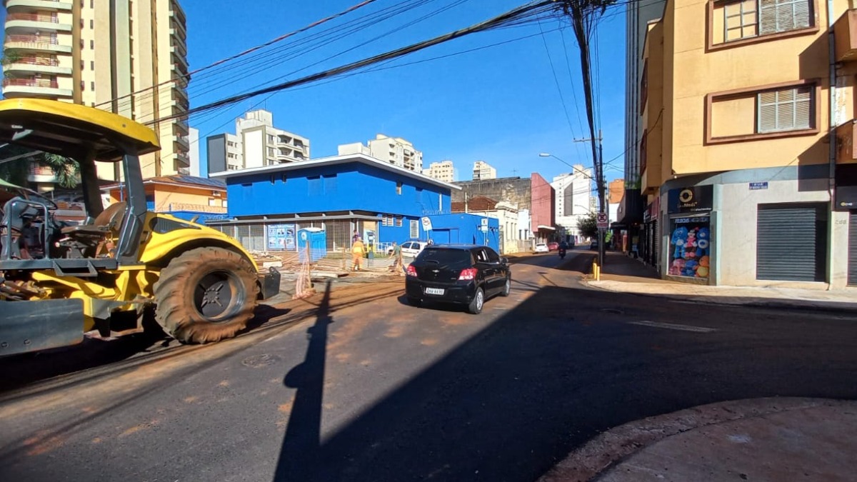 Rua Marcondes Salgado tem trecho liberado