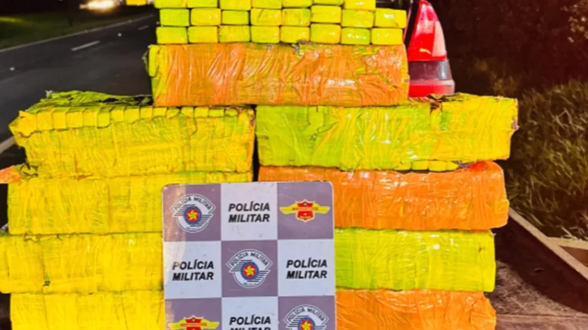 Polícia Rodoviária apreende 237 quilos de