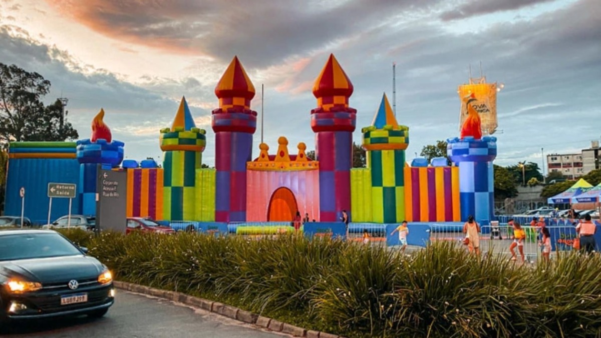 pula pula inflável Ribeirão Preto