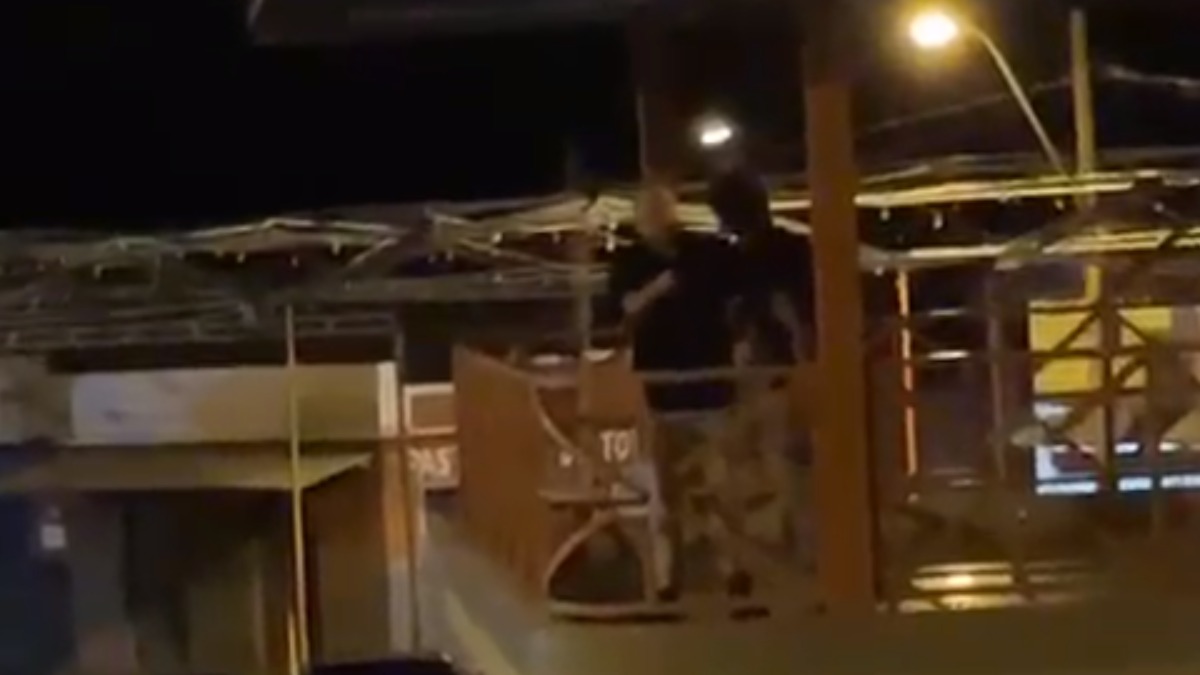 agressão GCM Itirapuã