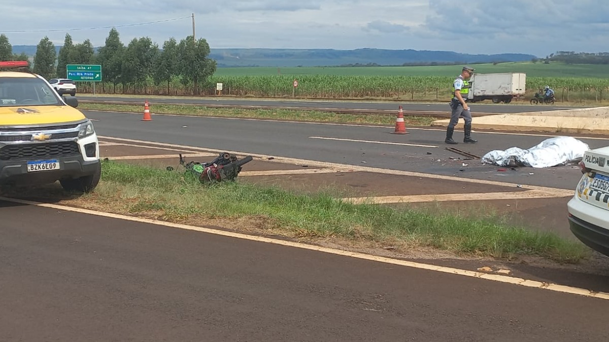 acidente motociclista rodovia