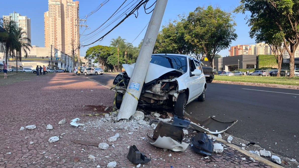 acidente zona sul Ribeirão
