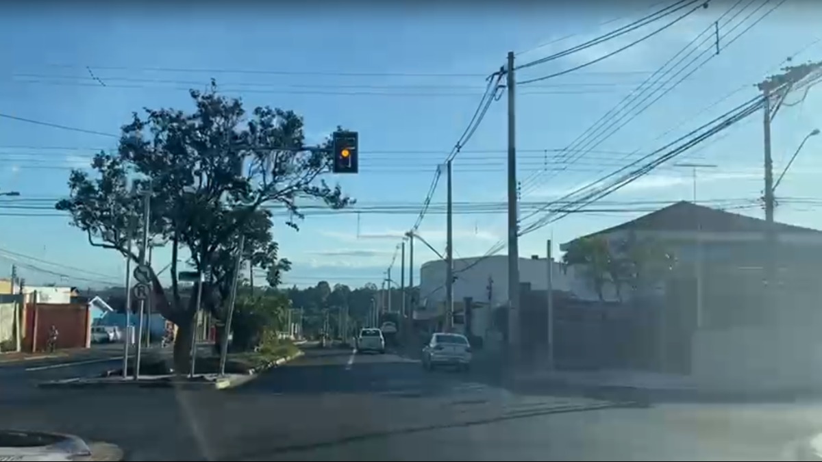 semáforos desligados