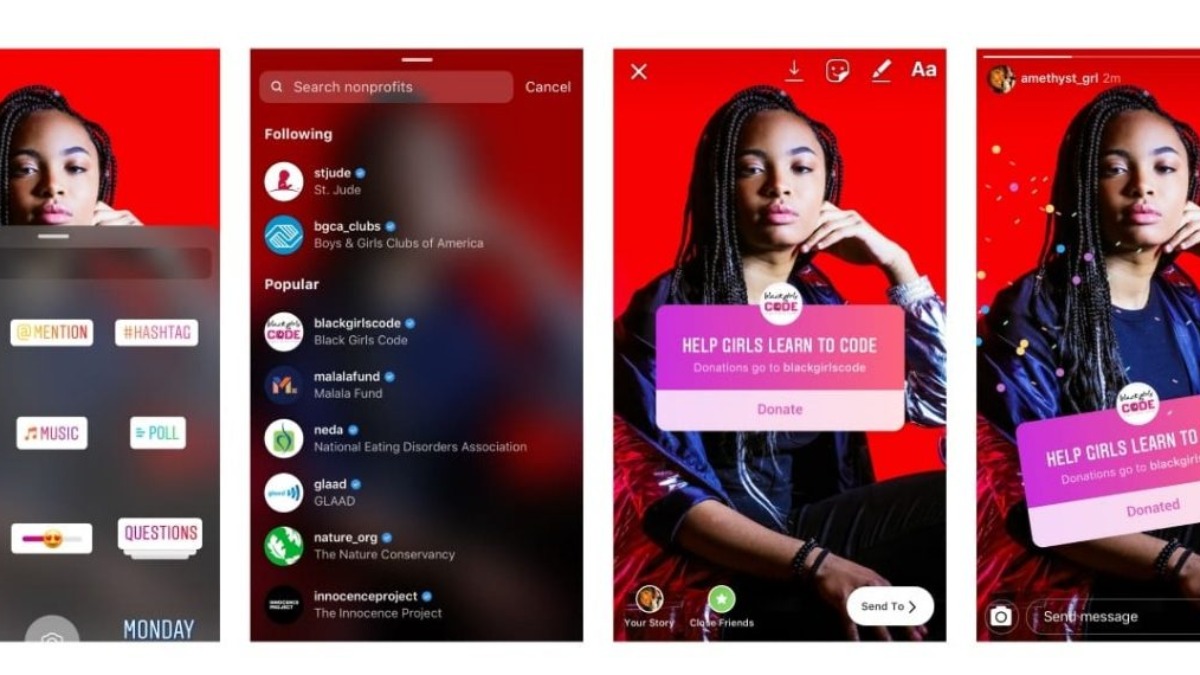 Mudanças visuais Instagram
