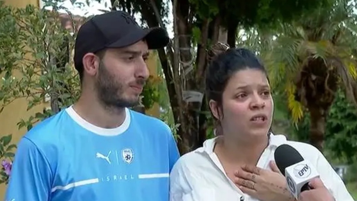 Brasileira grávida Israel