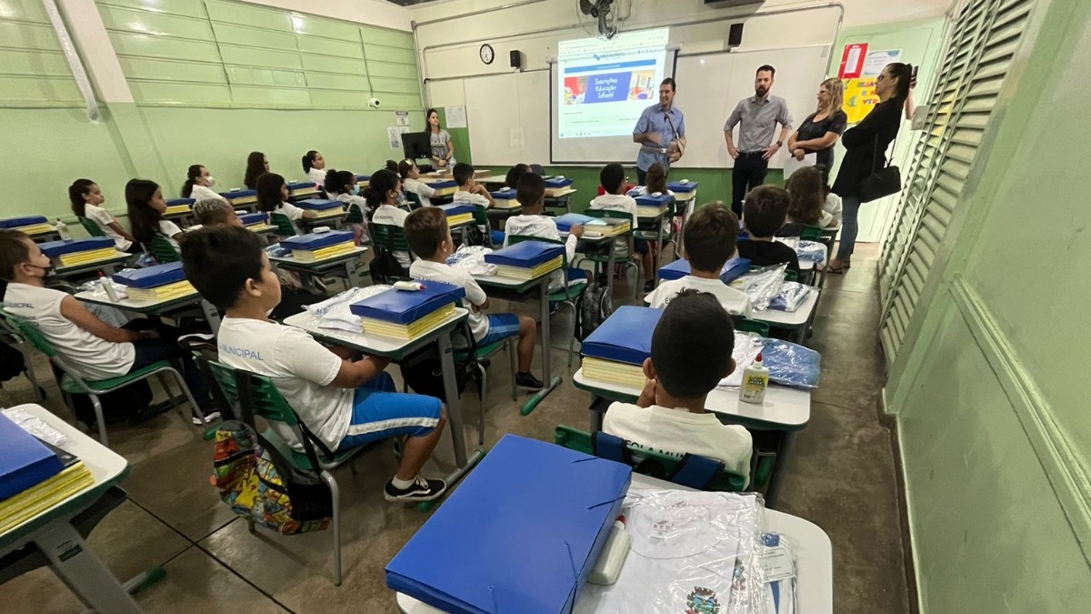 matrícula alunos municipais