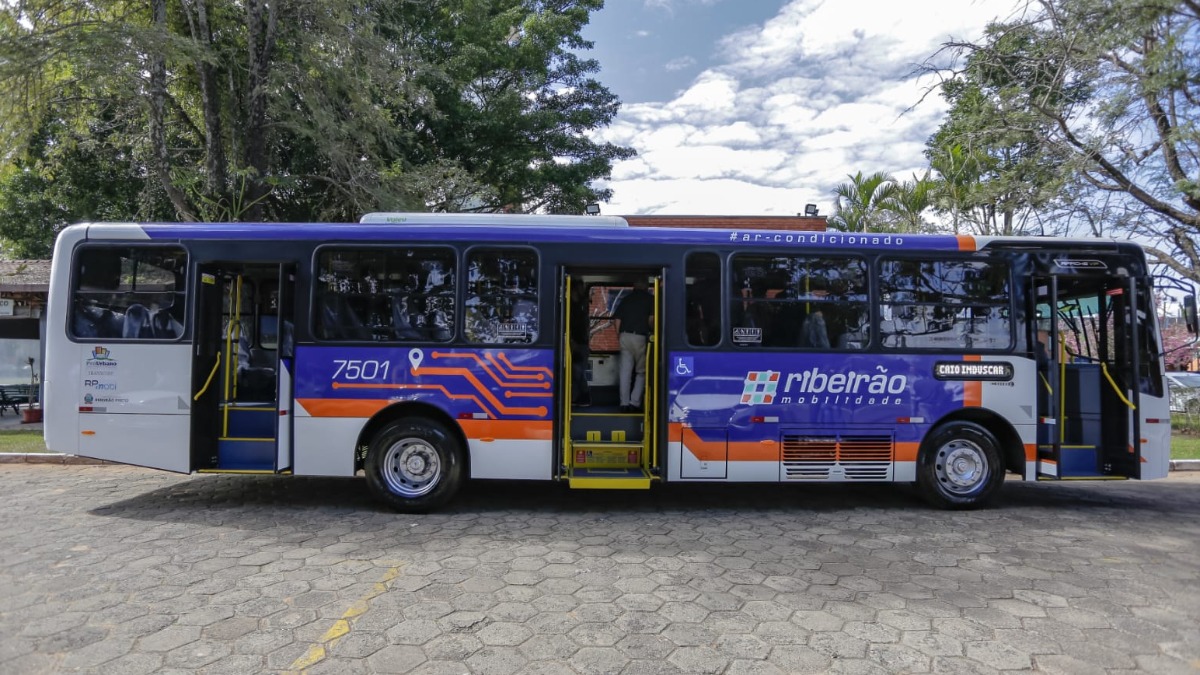 ônibus elétrico Ribeirão Preto