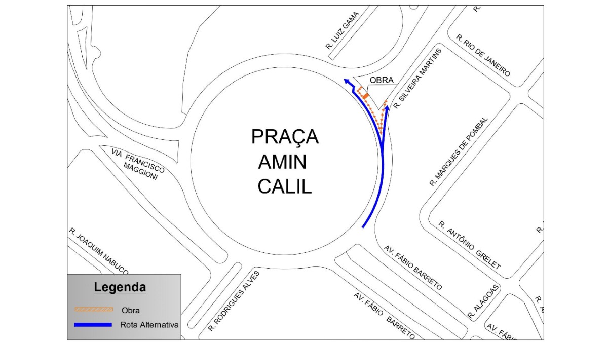 rotatória Amin Calil