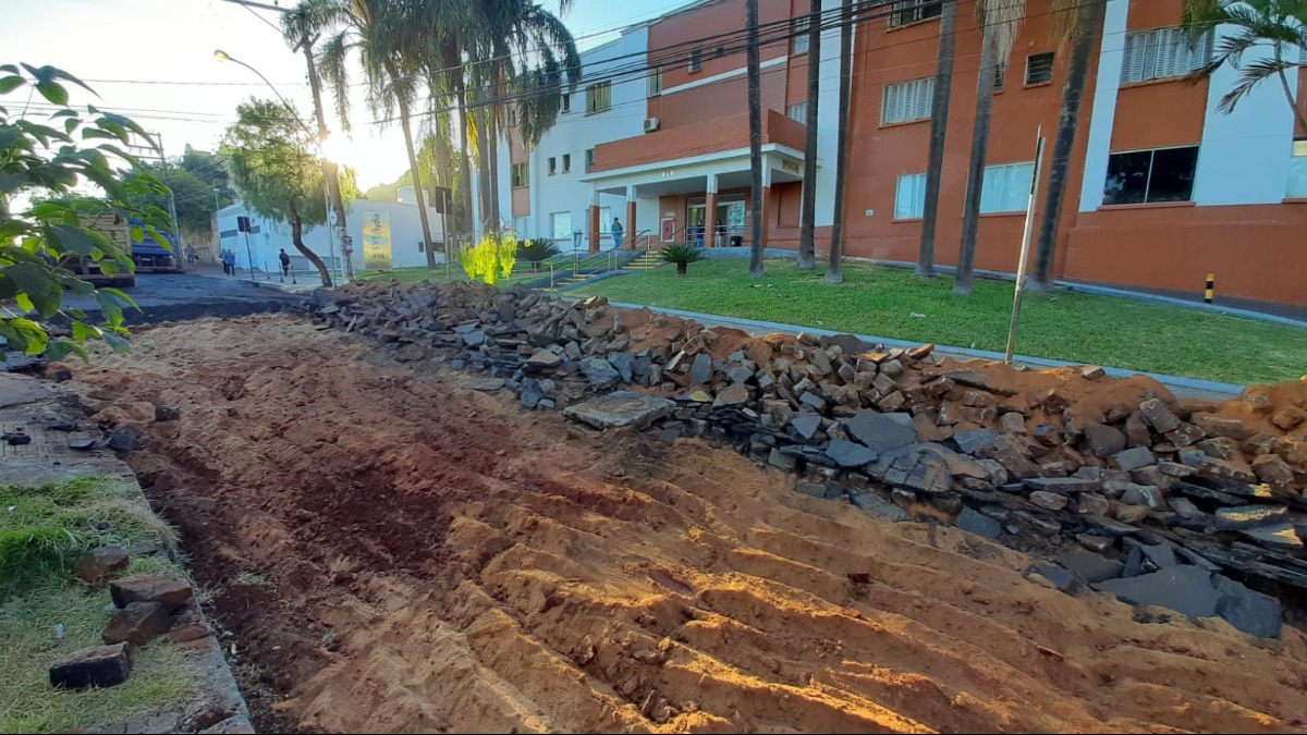 interdições rua Tamandaré