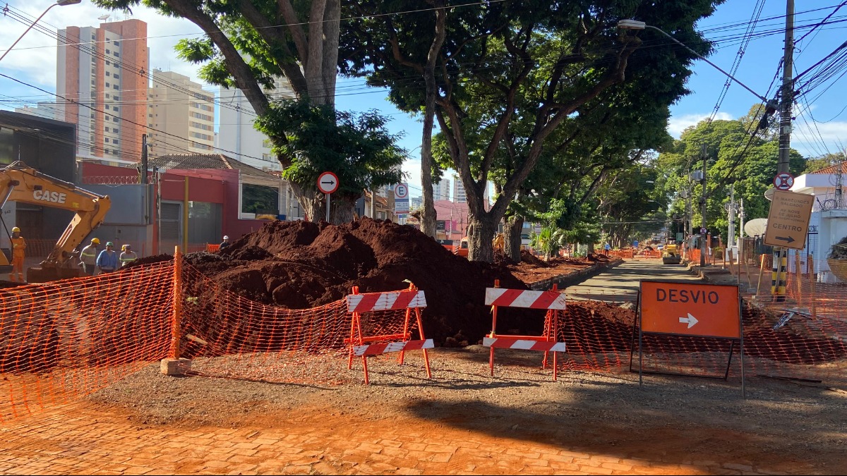 revitalização avenida Nove de Julho