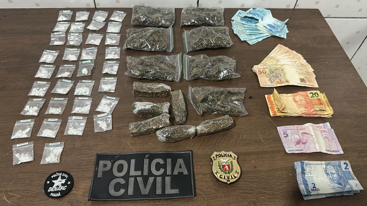 Operação contra o tráfico de drogas