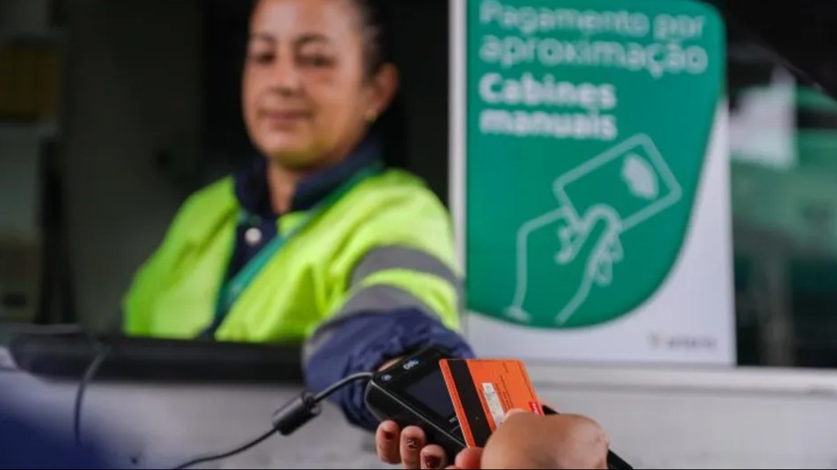 cartão aproximação pedágio
