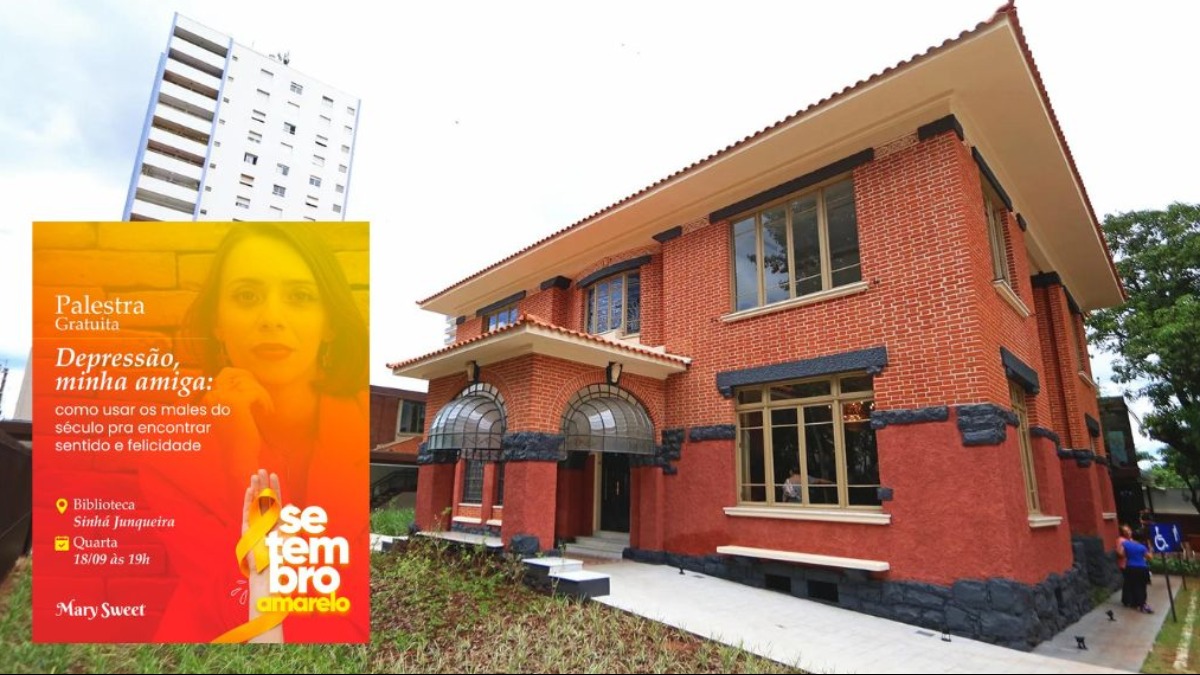 Biblioteca Sinhá Junqueira recebe palestra