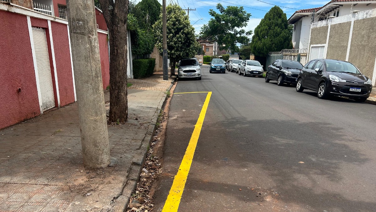 proibir estacionamento rua