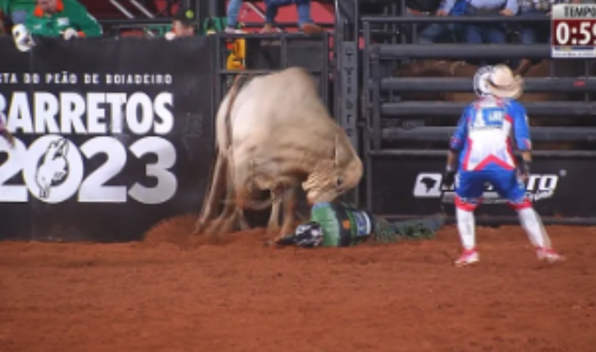 pisoteado em Barretos