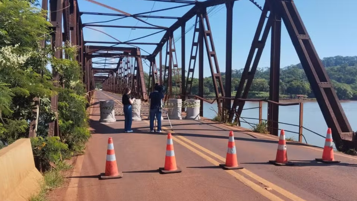 Interdição ponte Igarapava Delta