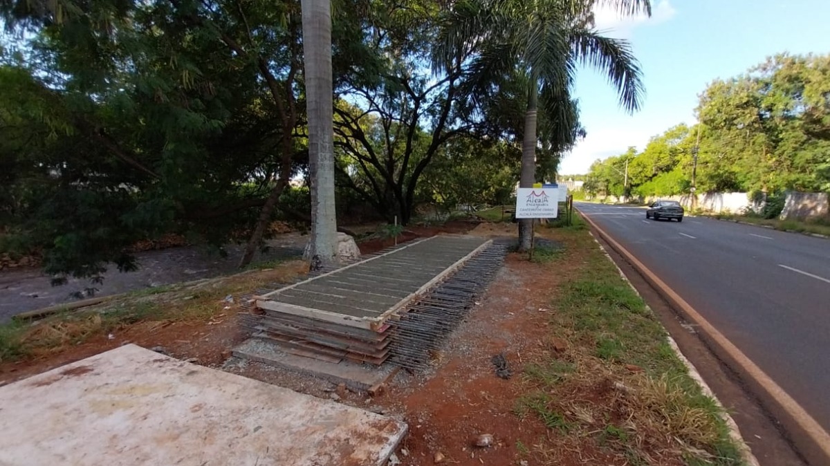 Construção ponte Via Norte Rio Pardo