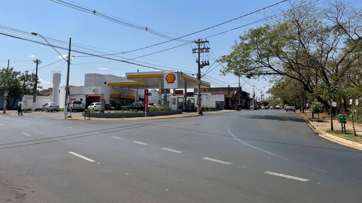 agressão a frentista