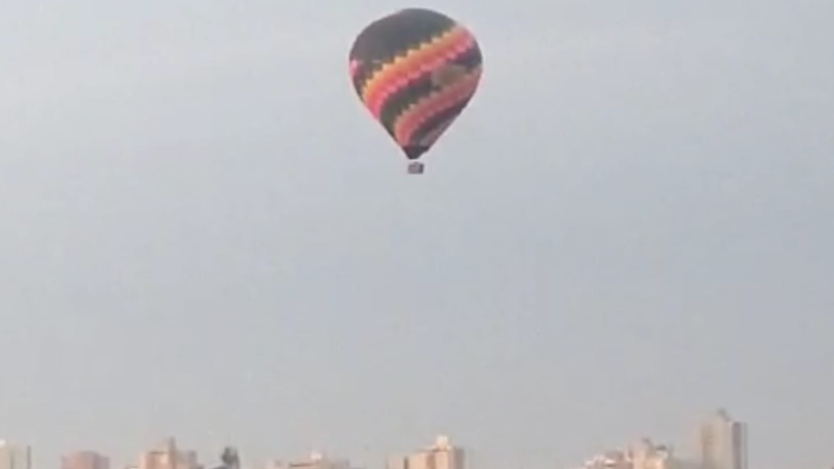 pouso forçado de balão
