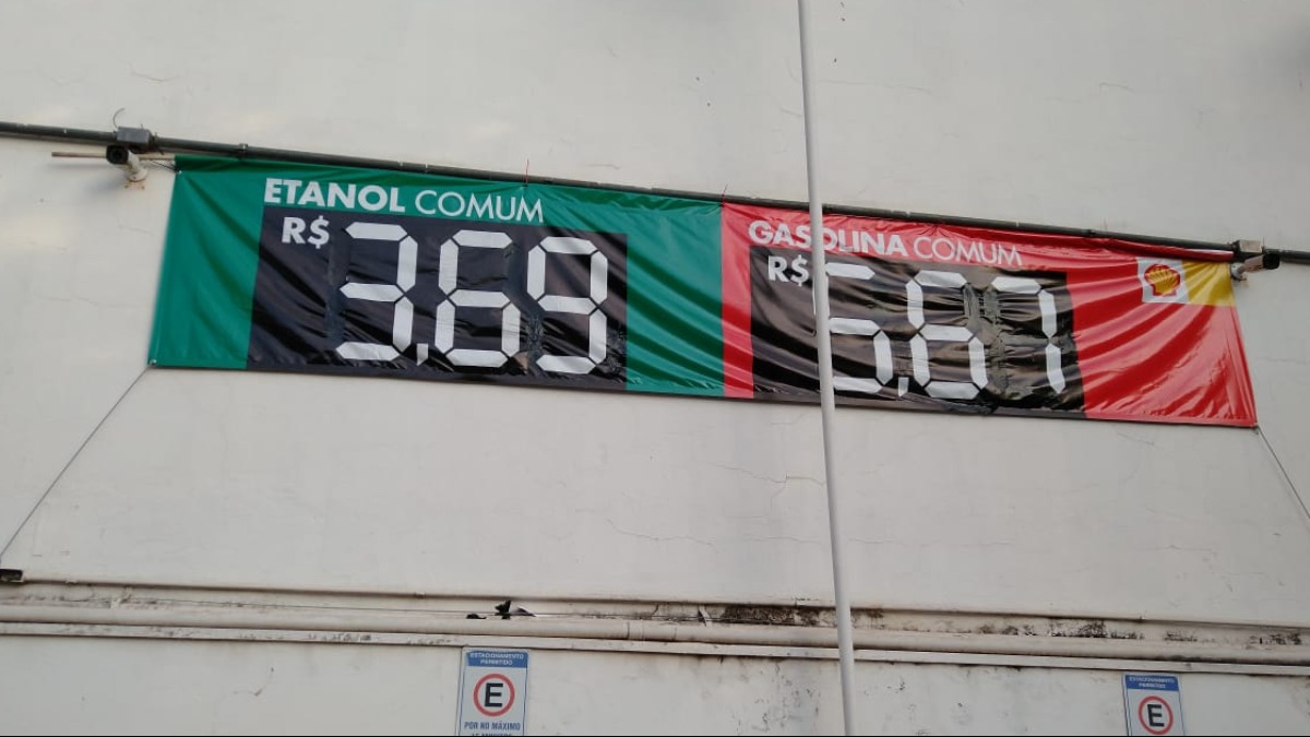 preços combustíveis Ribeirão