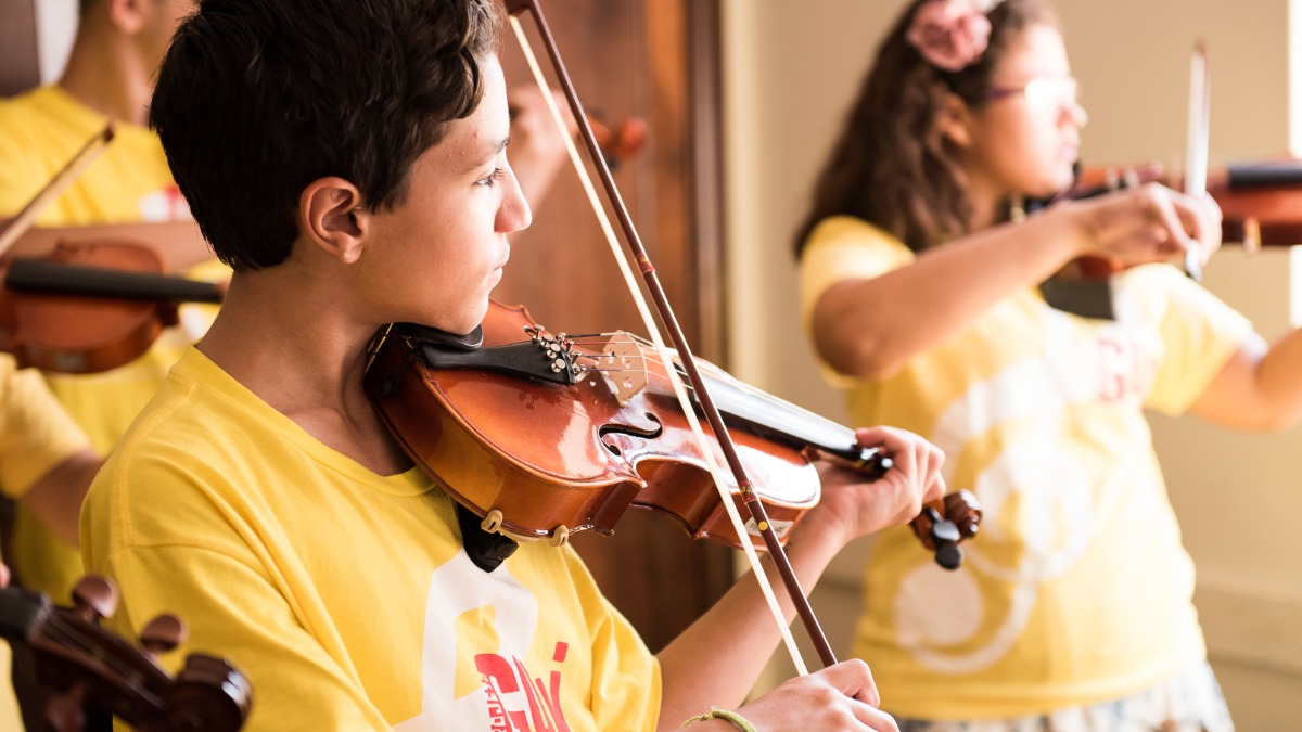 Orquestra sinfônica do Guri de Ribeirão