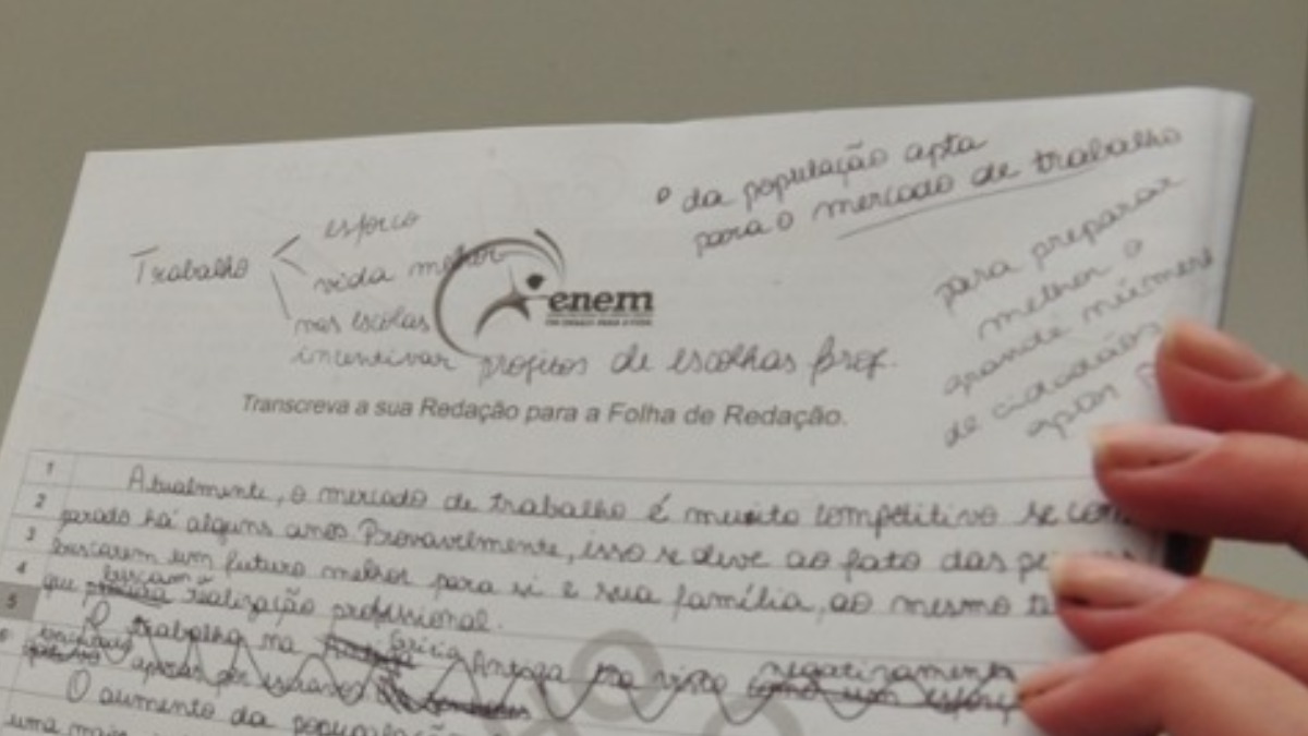 redação vestibular