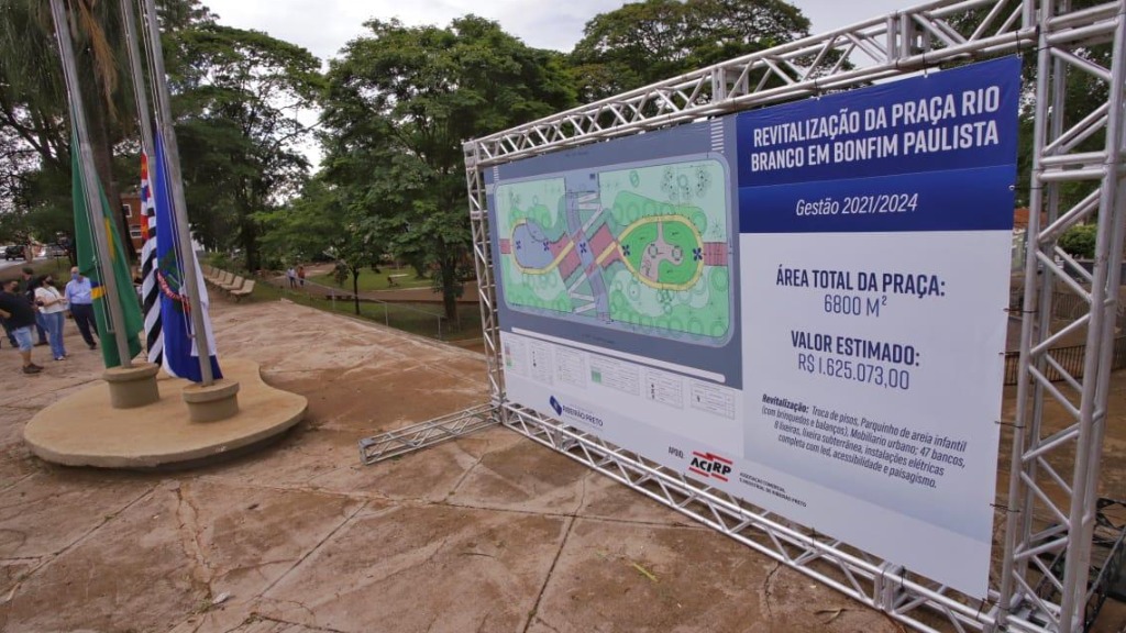 calçadão Bonfim Paulista