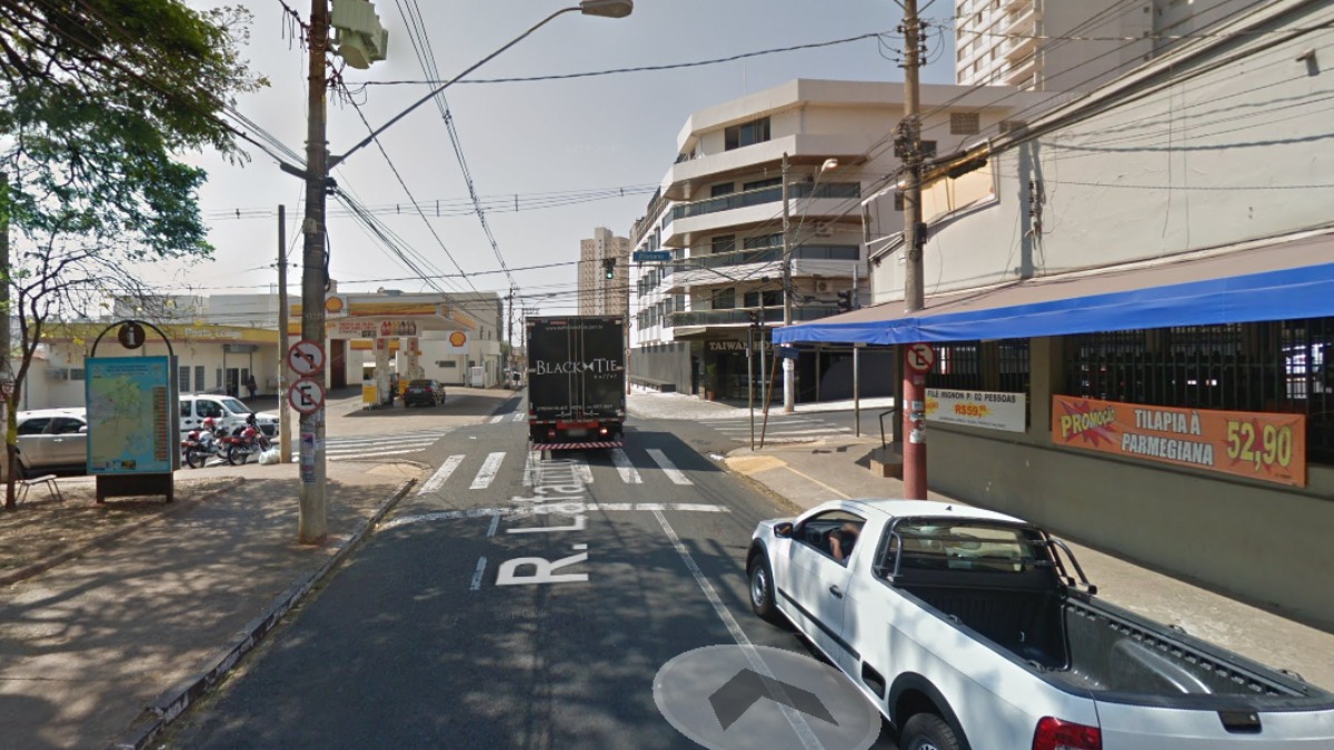 interdição rua Lafaiete