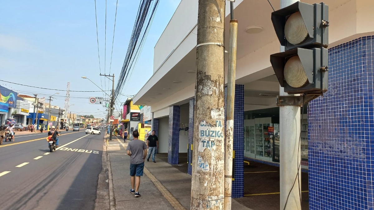 semáforos avenida Dom Pedro I