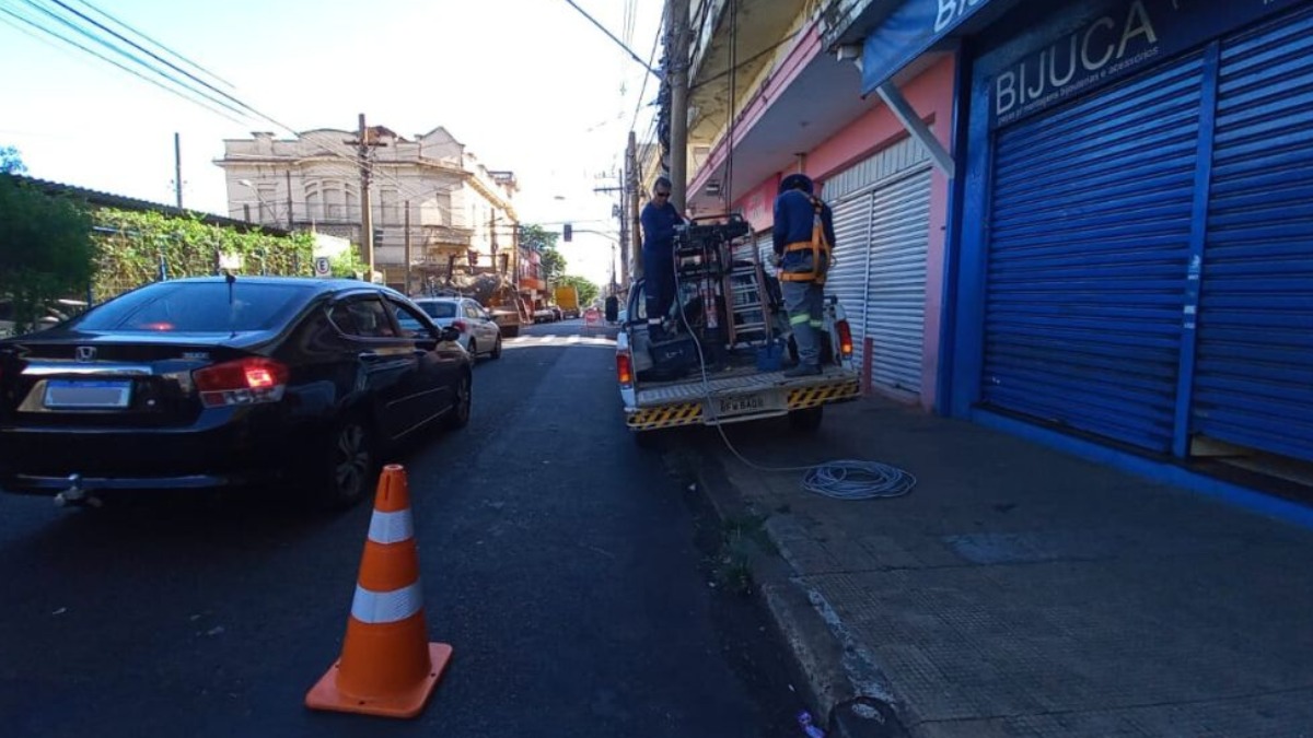 semáforos desligados Ribeirão Preto