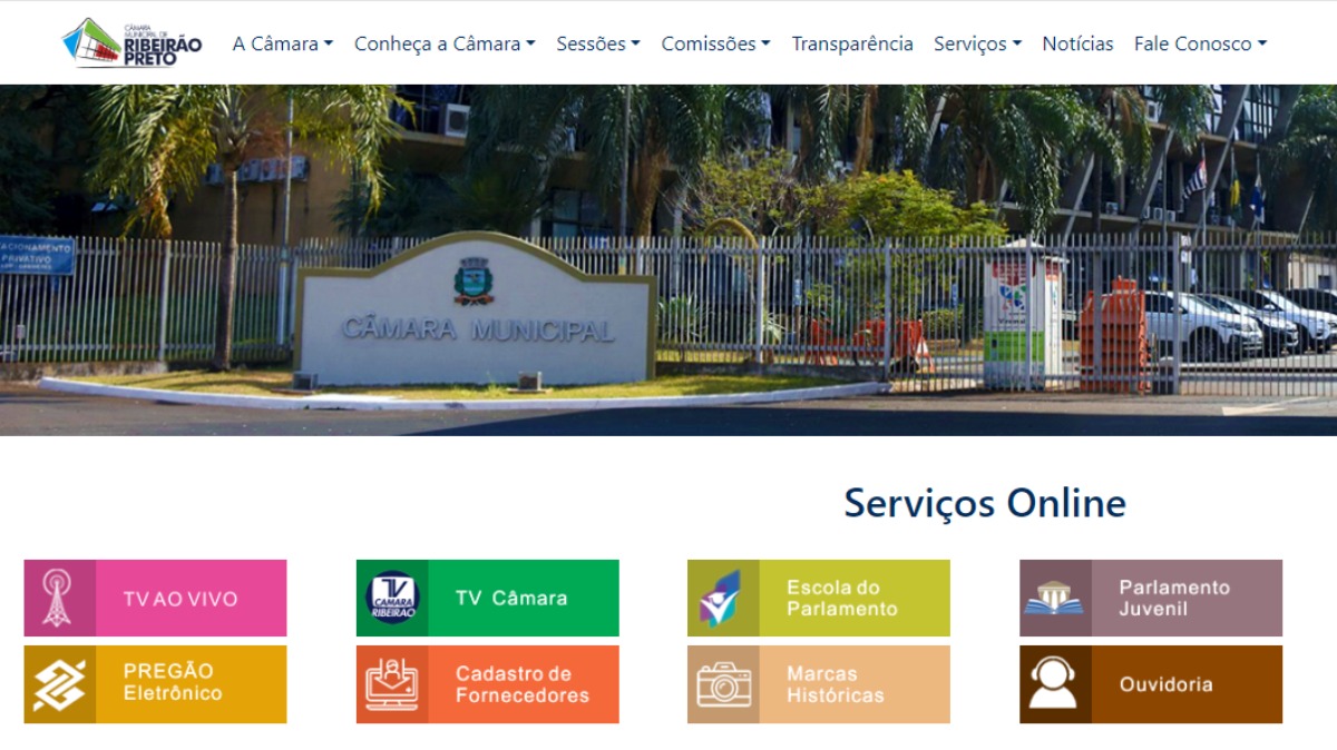 portal Câmara Ribeirão