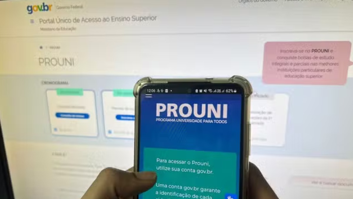 Inscrições para o Prouni 2025 começam