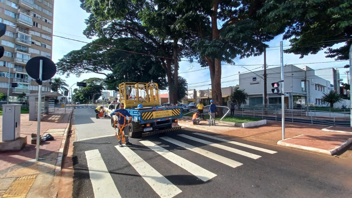 interdição Avenida Nove de Julho