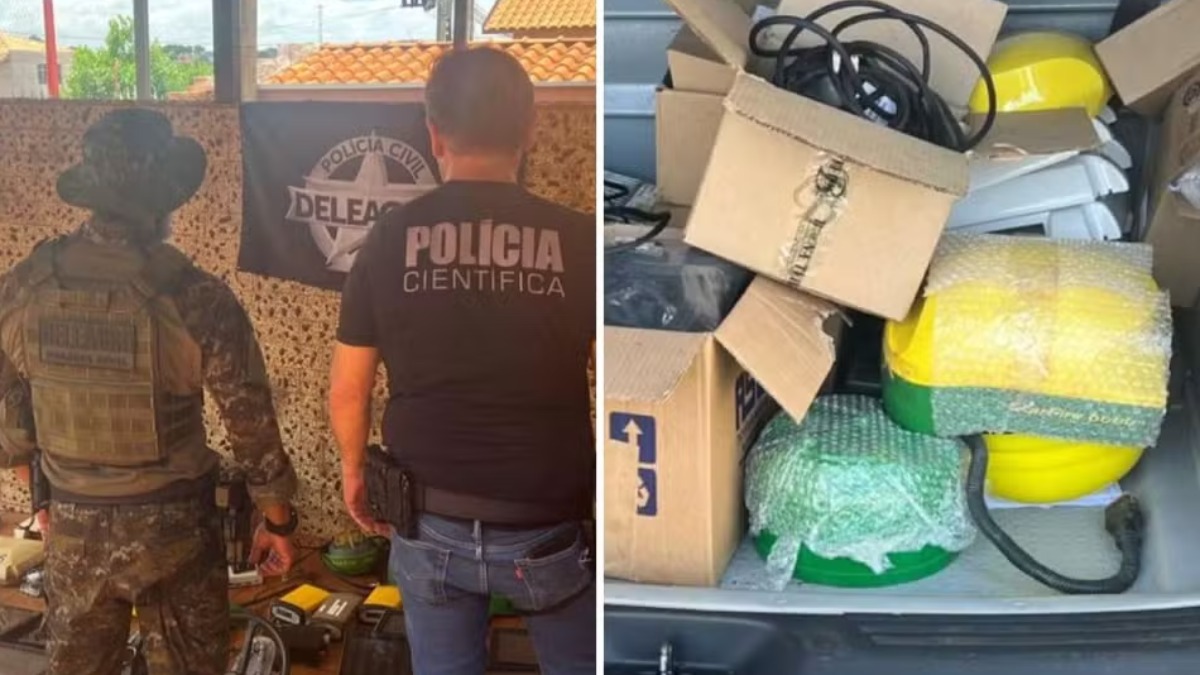 Três pessoas são presas em operação