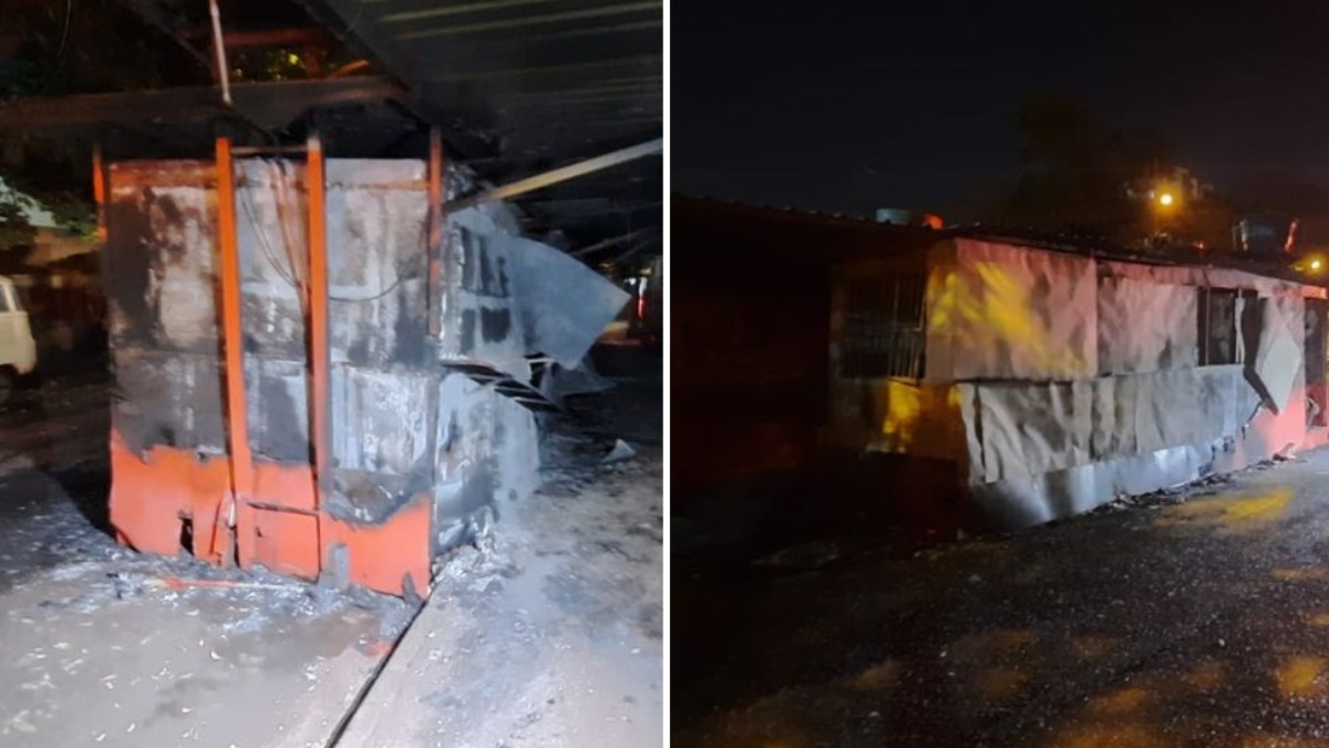 incêndio trailer lanches