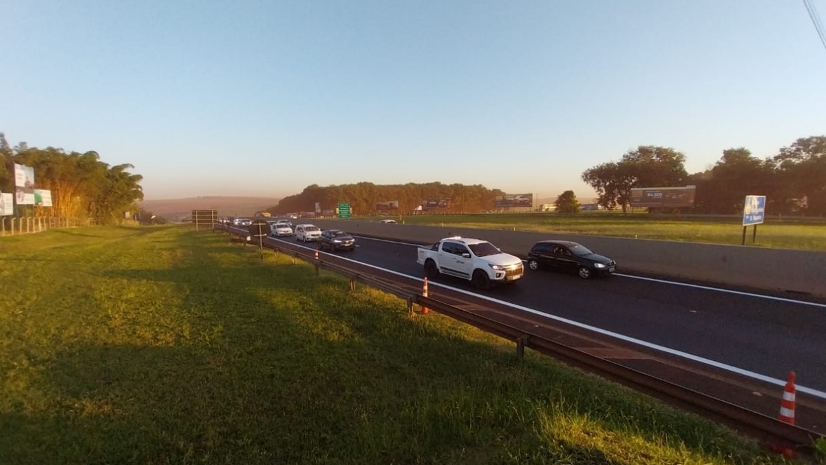 Tenente da PM Rodoviária celebra melhora