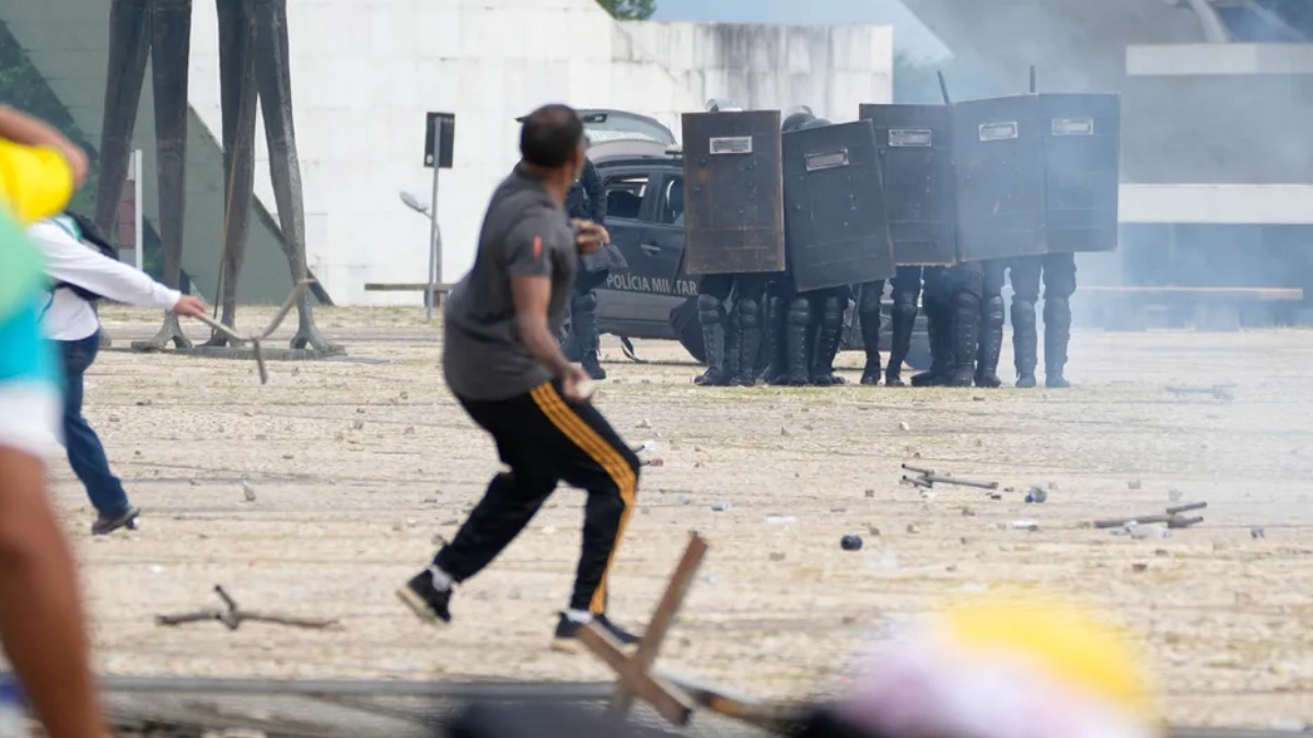 atos de vandalismo Brasília