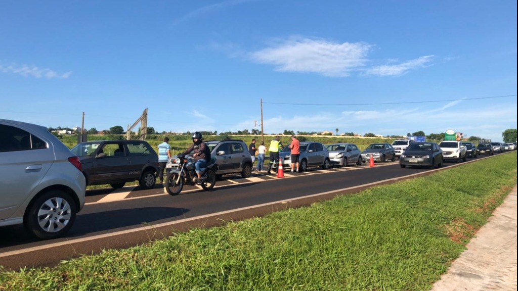 acidente Anel Viário Sul