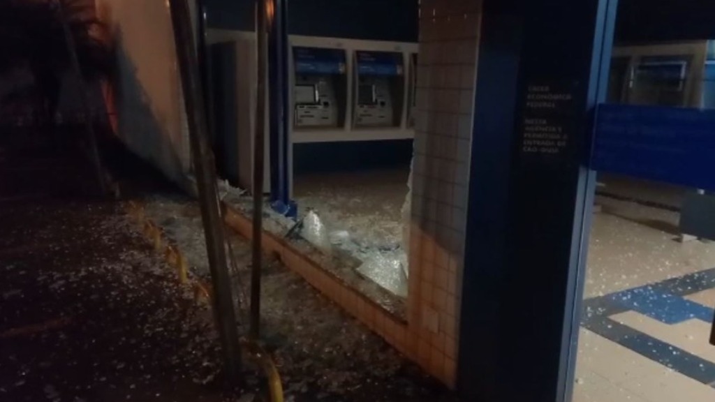 explosão caixa Guaíra