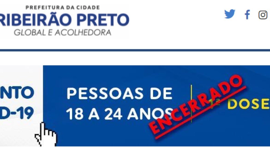 vacinação jovens Ribeirão Preto