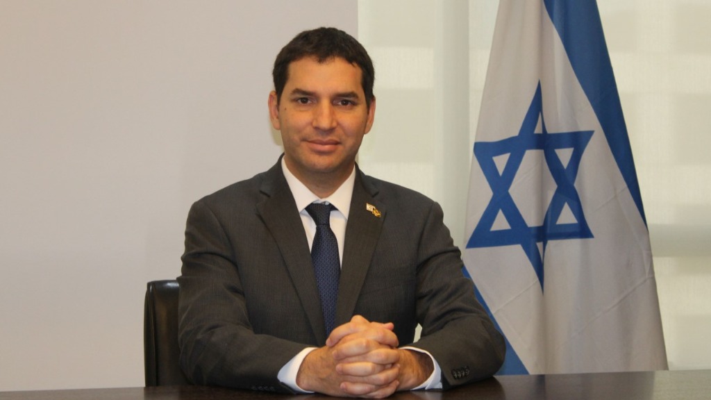 Visita do consul de Israel