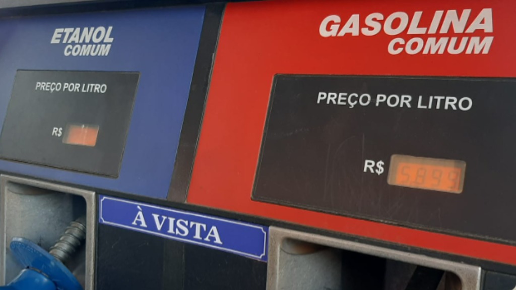 gasolina ou etanol