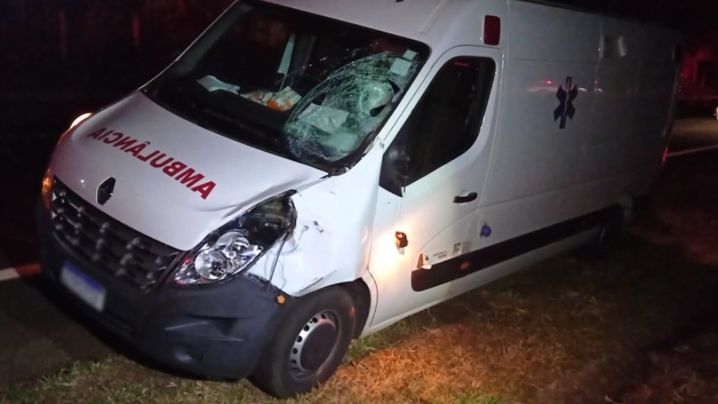 morte atropelamento ambulância
