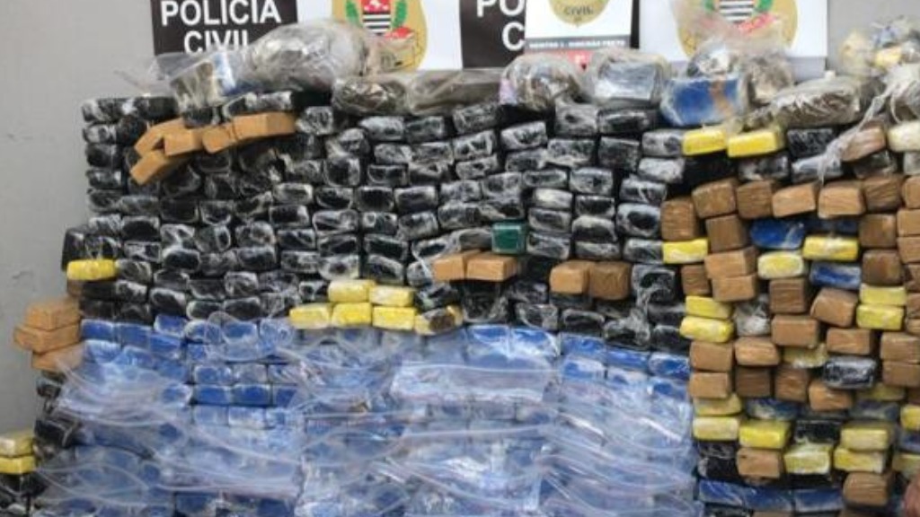 Apreensão de maconha