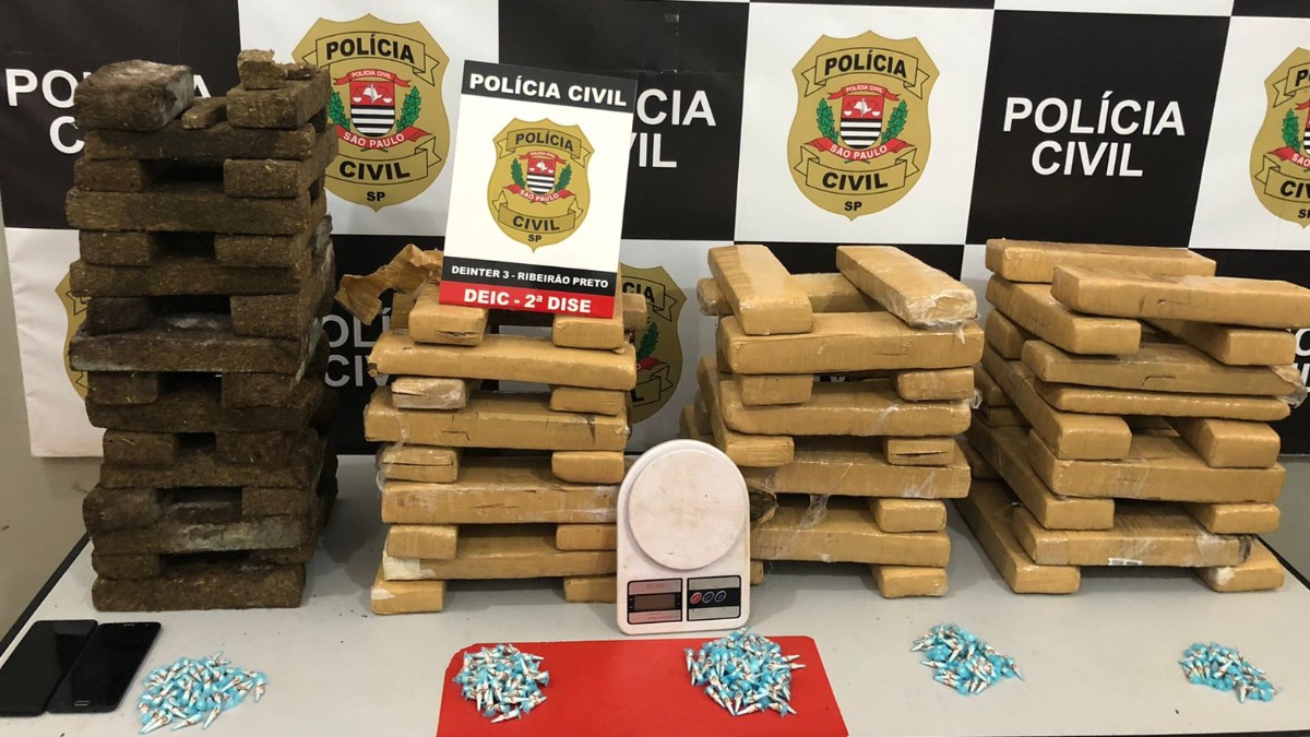 Apreensão de drogas