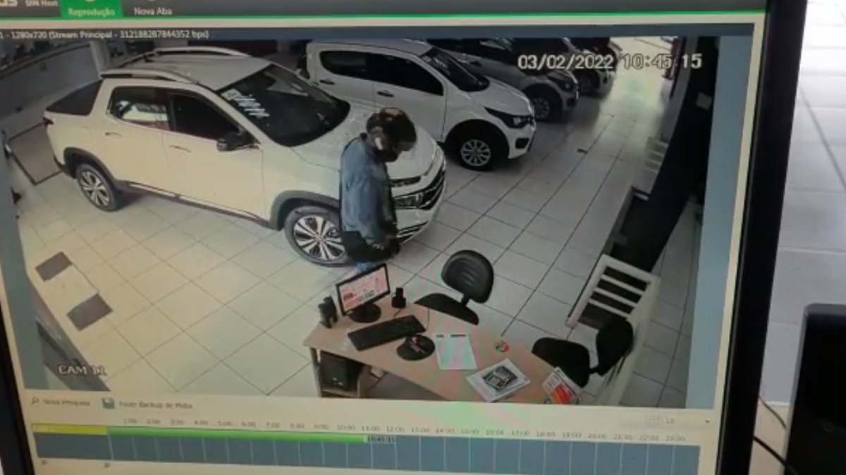 roubo concessionária