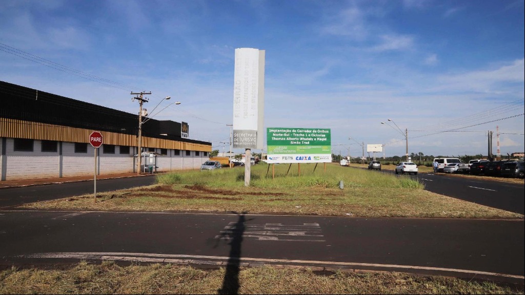 Obras corredor ônibus Norte-Sul
