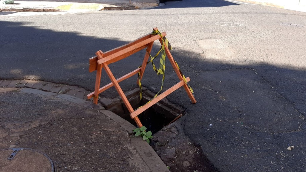 galerias pluviais sem grelhas