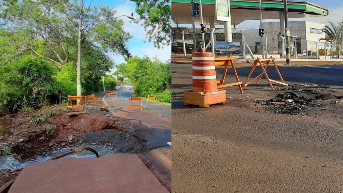 ruas alagadas Ribeirão Preto