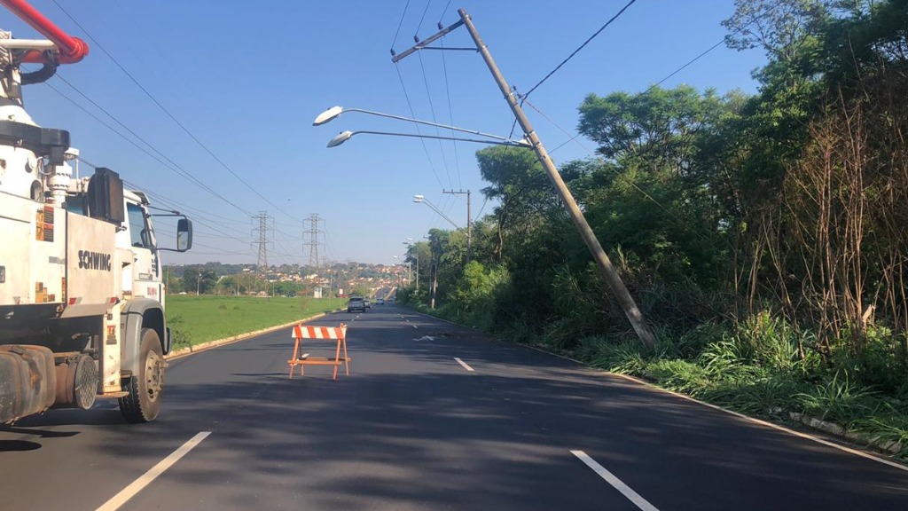interdição de vias
